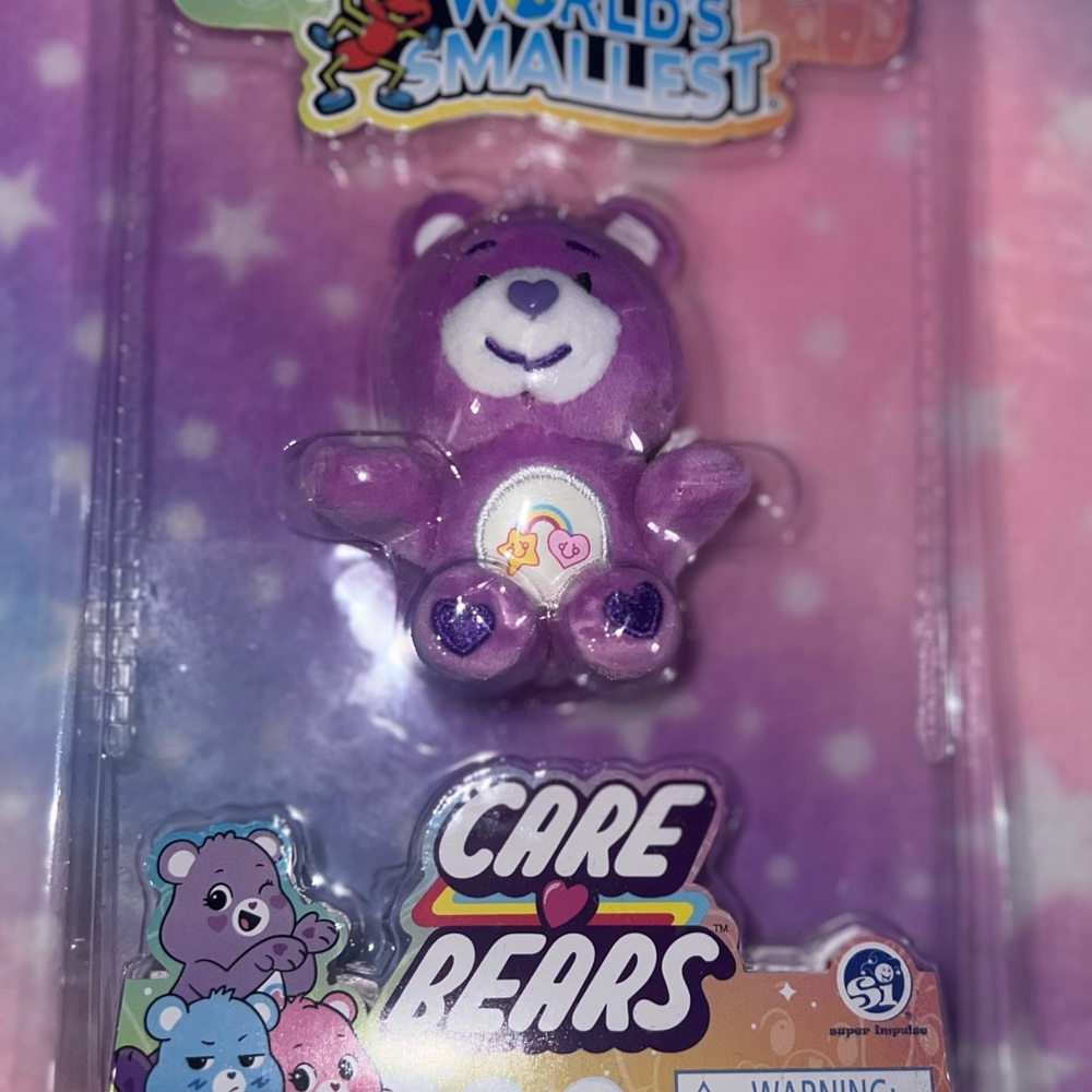 Worlds Smallest Care Bears Plush 2024“Best Friend Bear” Series 5 Collection New